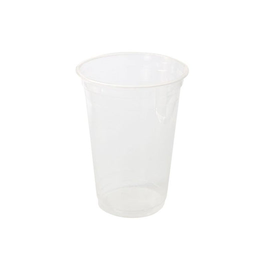 Getränkebecher - rPET - Ø 9,5 x 12,7 cm - 400 ml - mit Füllstrich (50 Stück)