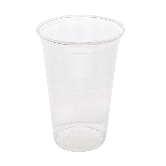 Getränkebecher - rPET - Ø 9,5 x 15,7 cm - 500 ml - mit Füllstrich (50 Stück)